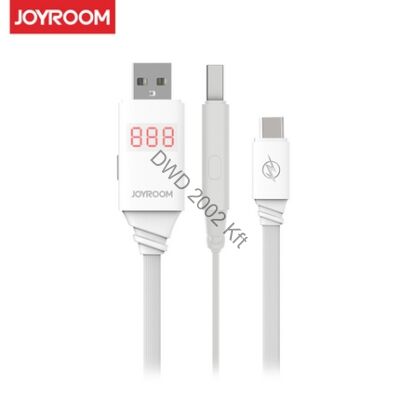 Joyroom JR-ZS200 intelligens Micro USB kábel 1.0m, fehér