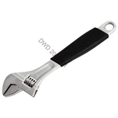 Állítható villáskulcs 300×35mm, 12", mm-es beosztás, gumírozott nyél