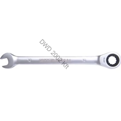 Racsnis csillag-villás kulcs 15mm CrV. 72 foggal, 1 irányú forgás